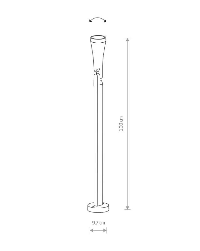 Уличный светильник Nowodvorski OTTAWA GRAPHITE I