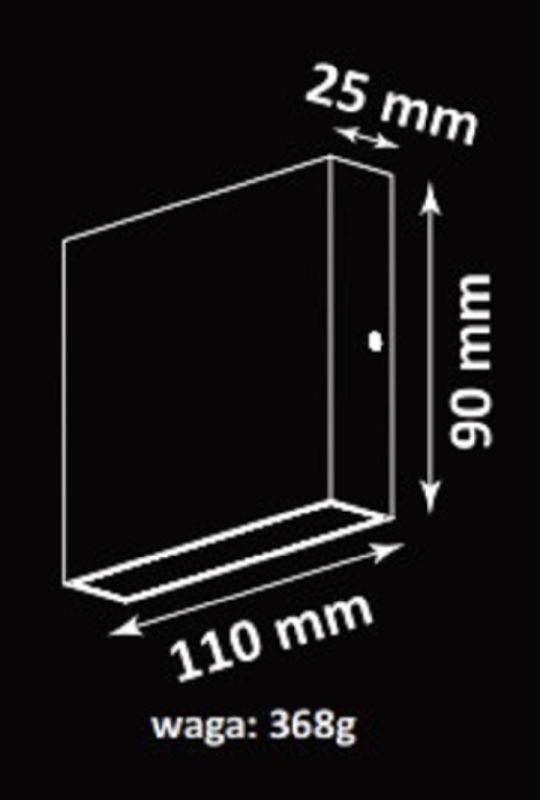Уличный светильник Goldlux Chicago Led 1x6,5W 4000K 680Lm IP44 WH