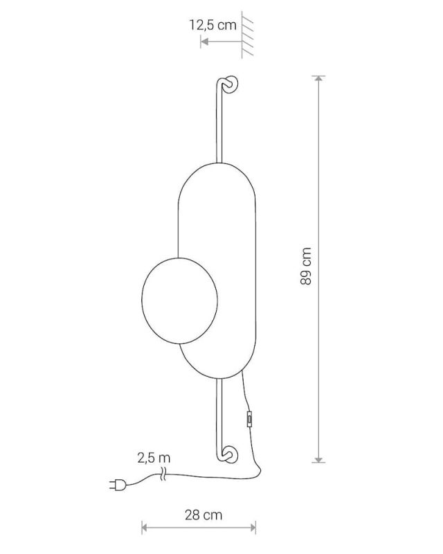 Бра Nowodvorski WHEEL LUX I