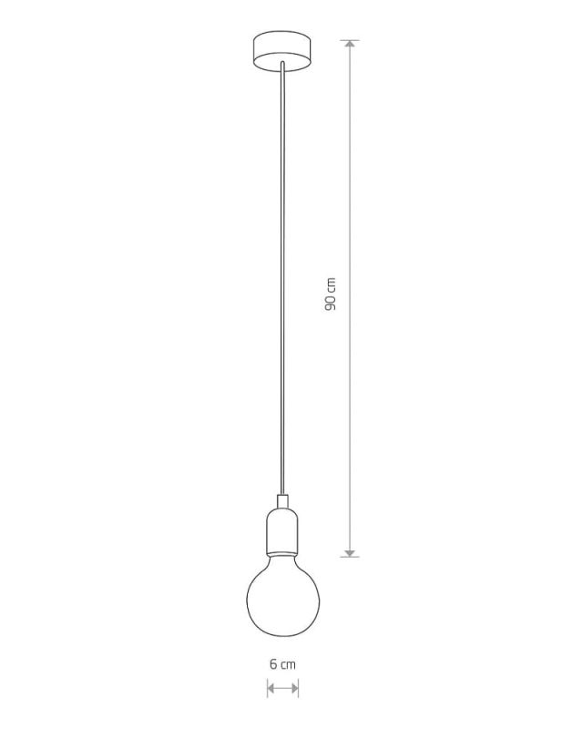 Подвесной светильник Nowodvorski SILICONE BLACK