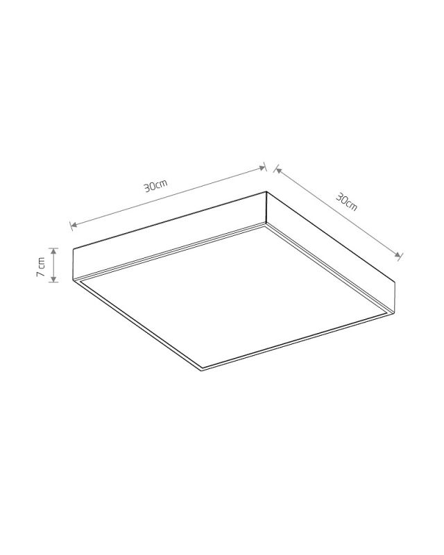10472 Світильник Nowodvorski QUAD WHITE SENSOR PL