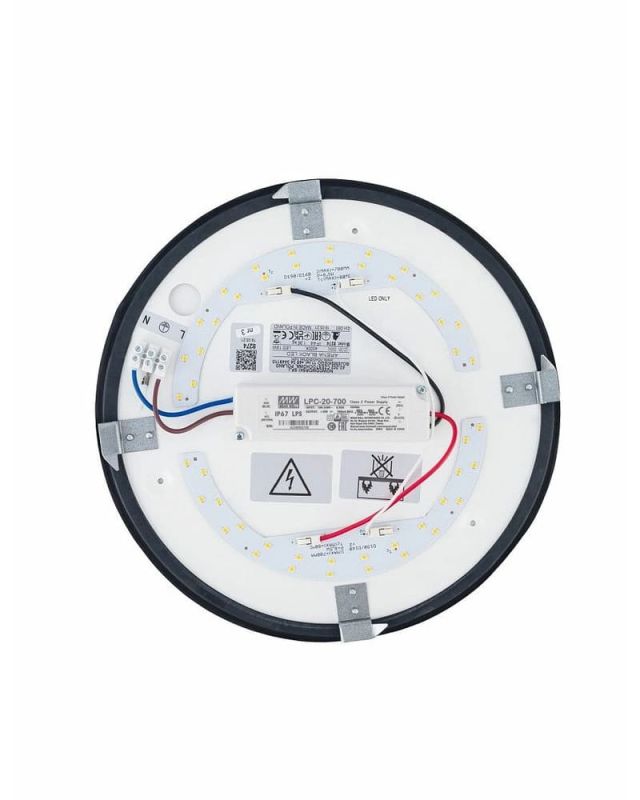 10177 Світильник Nowodvorski ARENA BLACK SENSOR PL