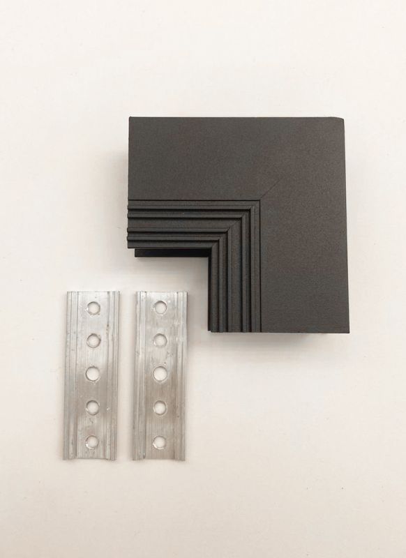 10160 З'єднувач кутовий стельо-стіновий врізний Nowodvorski LVM RECESSED INSIDE CORNER CN