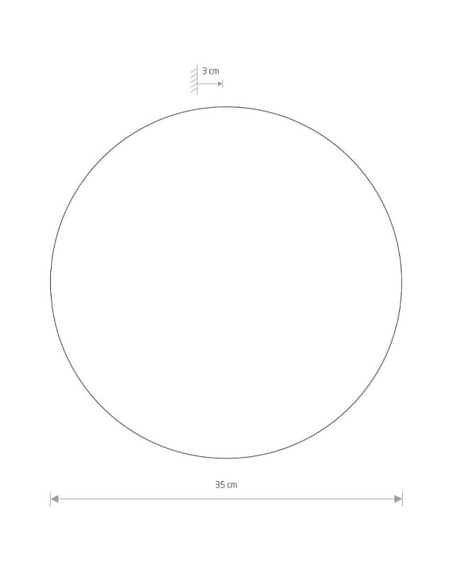 10278 Світильник Nowodvorski RING LED MIRROR L PL