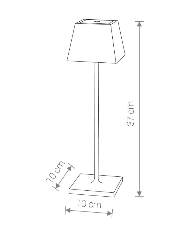 Вуличний світильник Nowodvorski MAHE LED BLACK