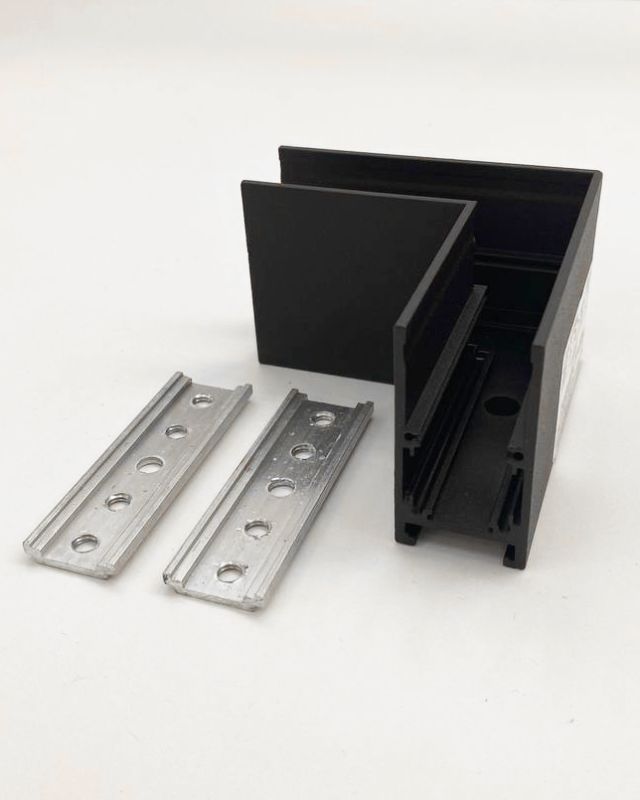 10164 З'єднувач кутовий накладний Nowodvorski LVM HORIZONTAL CORNER CN