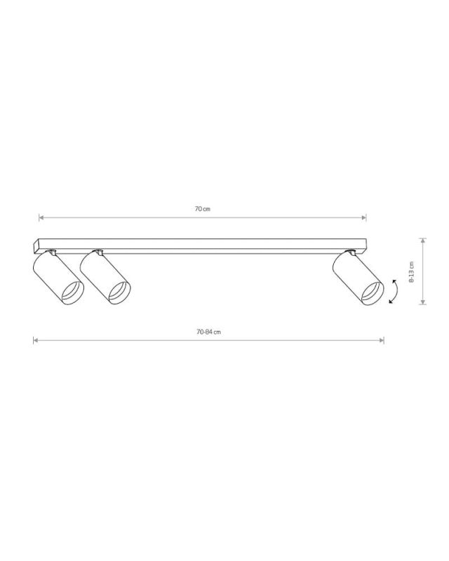 Спот светильник Nowodvorski MONO III WHITE/GOLD