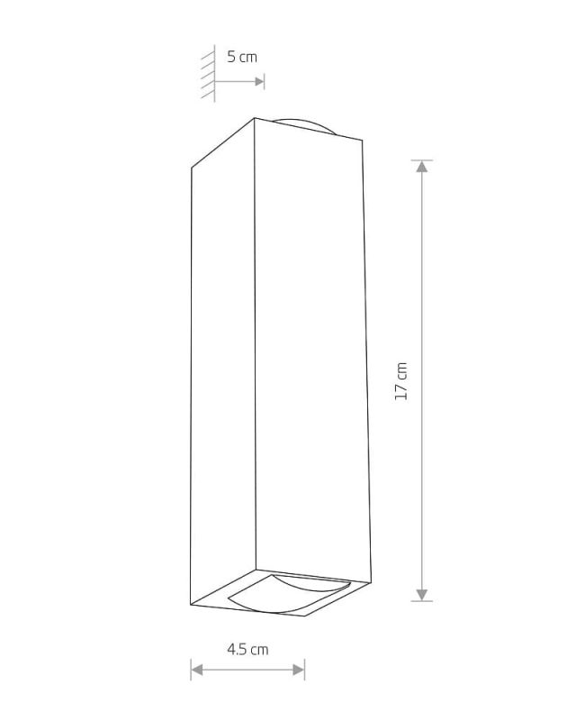 Уличный светильник Nowodvorski LENS LED WHITE