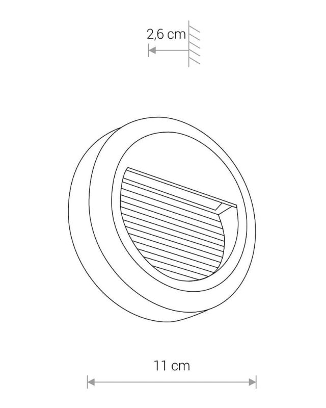 Уличный светильник Nowodvorski SIDEWALK Round Led
