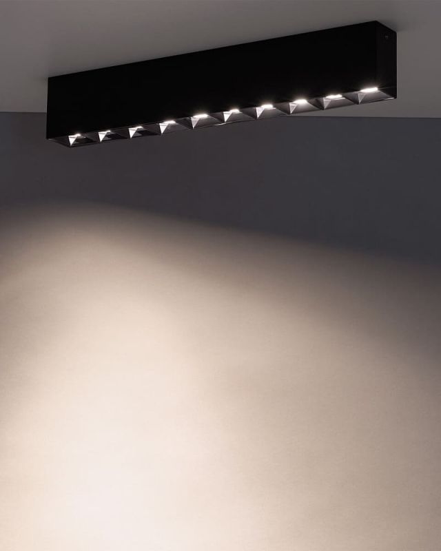 10060 Світильник Nowodvorski MIDI LED BLACK 40W 4000K CN