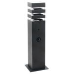 Вуличний світильник Goldlux Teksas E27 1x12W IP44 GR