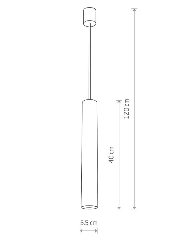 Подвесной светильник Nowodvorski EYE GRAPHITE I L