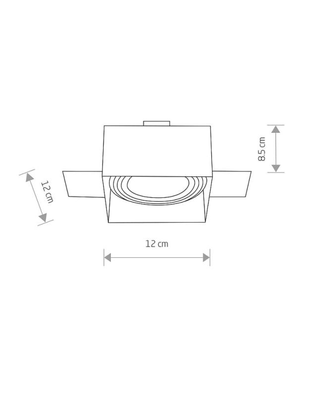 Точковий світильник Nowodvorski MOD PLUS WHITE I
