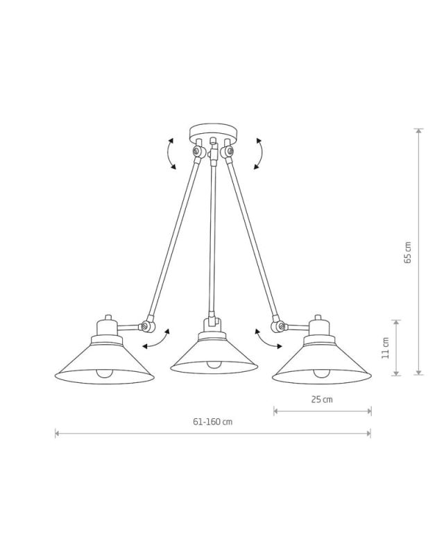 Люстра Nowodvorski TECHNO III