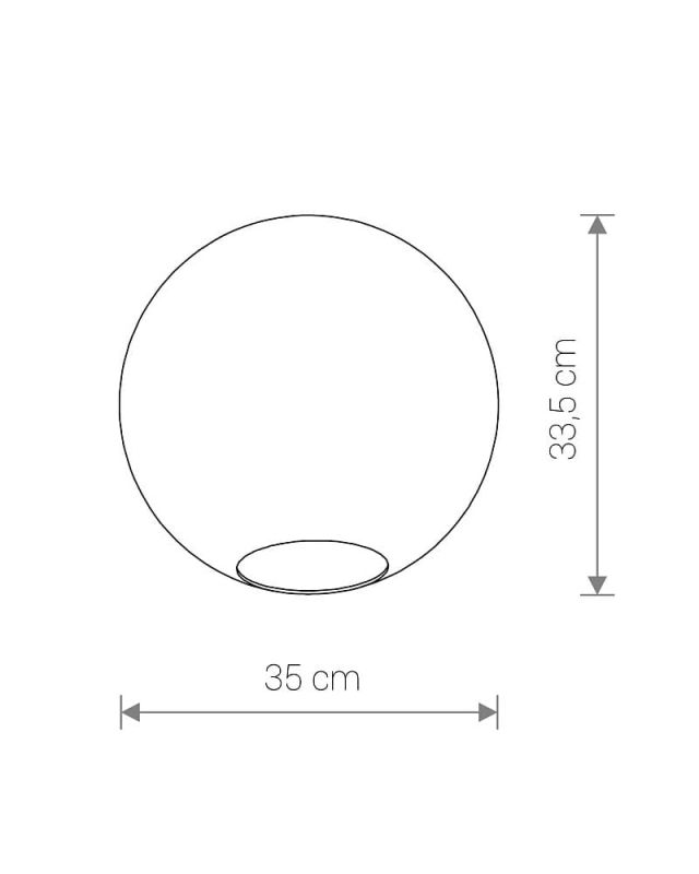 8527 Плафон для світильника CAMELEON SPHERE XL PL