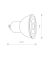Лампа Nowodvorski REFLECTOR GU10 R50 LED, 3000K