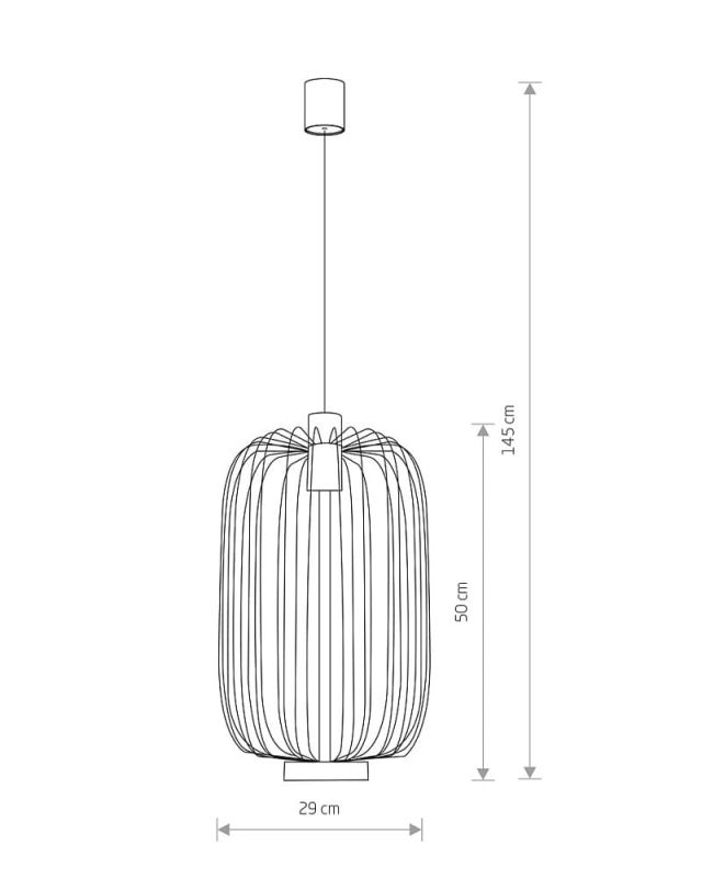 Подвесной светильник Nowodvorski CAGE BLACK I
