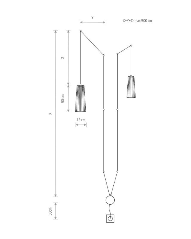 Бра Nowodvorski DOVER BLACK II 9263