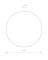 7635 Світильник Nowodvorski RING LED BLACK M PL