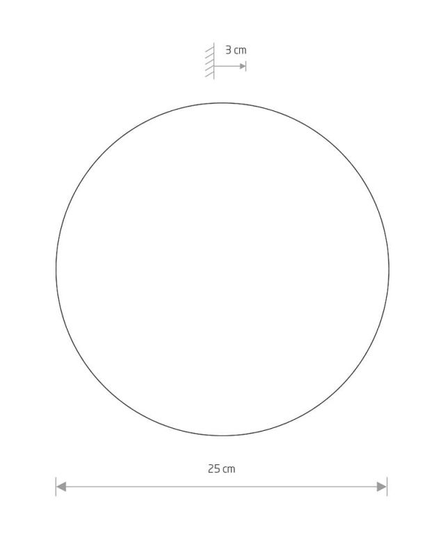 7635 Світильник Nowodvorski RING LED BLACK M PL