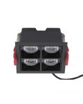10061 Світильник Nowodvorski MIDI LED BLACK 16W 3000K RECESSED CN