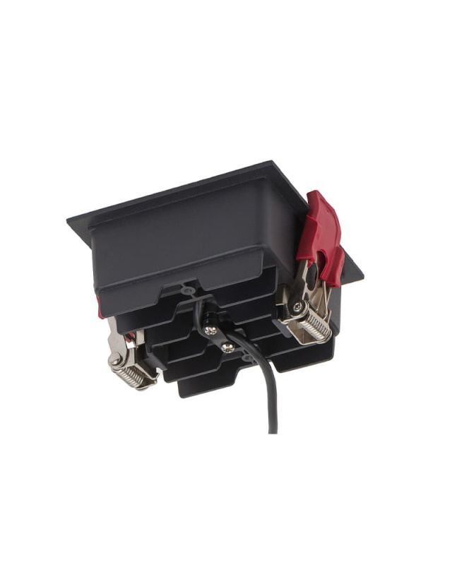 10061 Світильник Nowodvorski MIDI LED BLACK 16W 3000K RECESSED CN