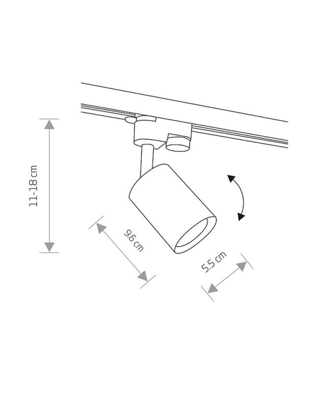 Трековый светильник Nowodvorski PROFILE EYE SPOT BLACK