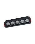 10062 Світильник Nowodvorski MIDI LED BLACK 20W 3000K RECESSED CN