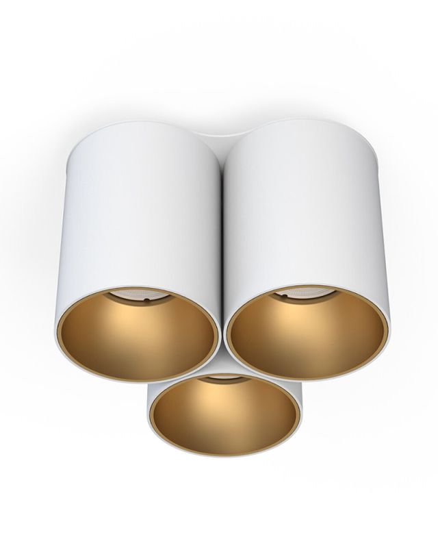 Точковий світильник Nowodvorski EYE TONE III WHITE/GOLD