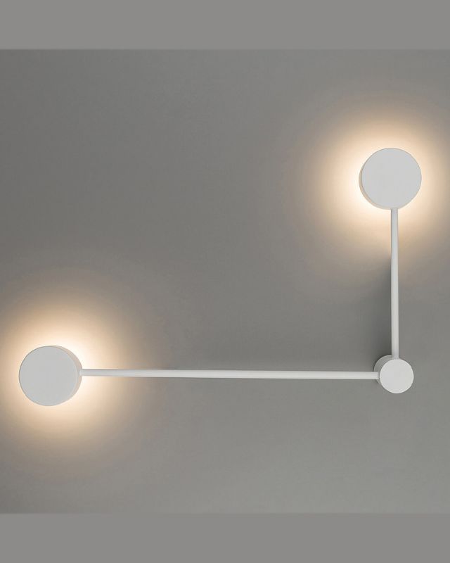 10637 Настінний світильник Nowodvorski ORBIT WHITE II kinkiet B PL