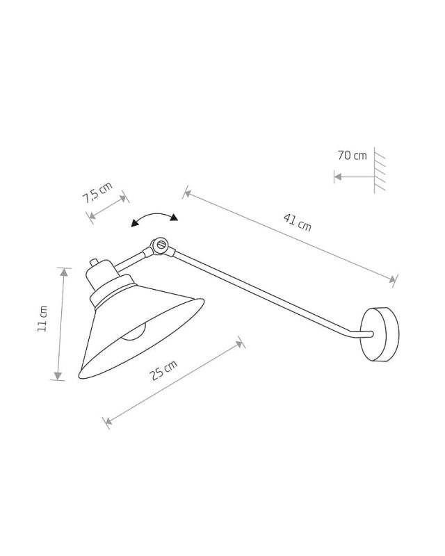 Бра Nowodvorski TECHNO I