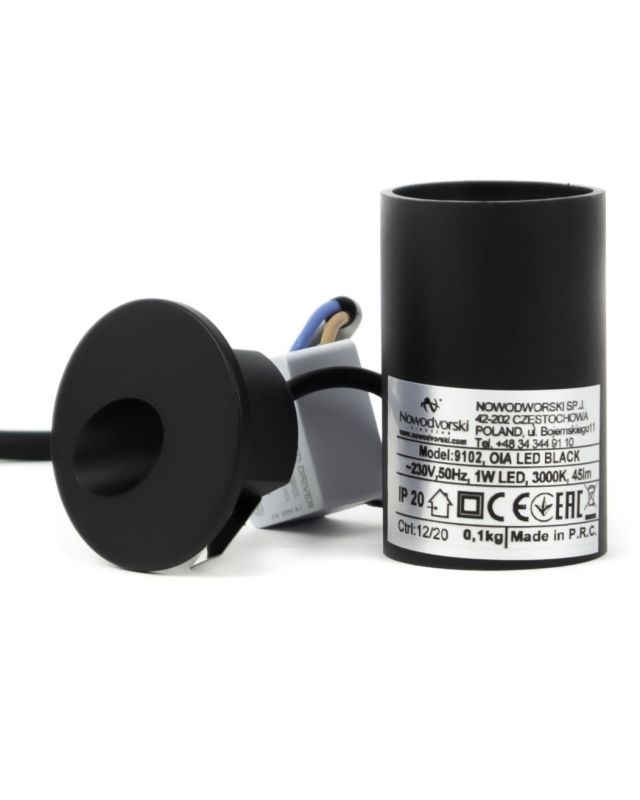 Вуличний світильник Nowodvorski OIA LED BLACK