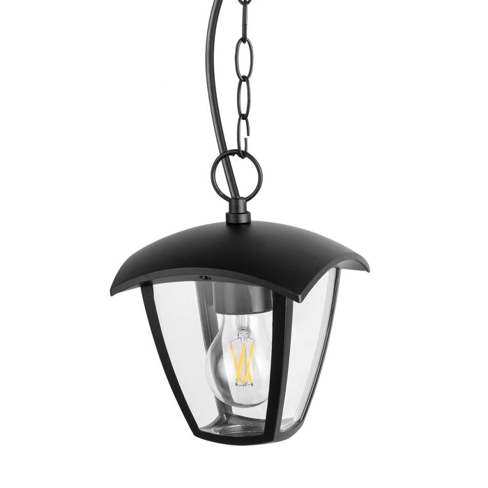 Вуличний світильник Goldlux Igma E27 1x12W IP44 BK