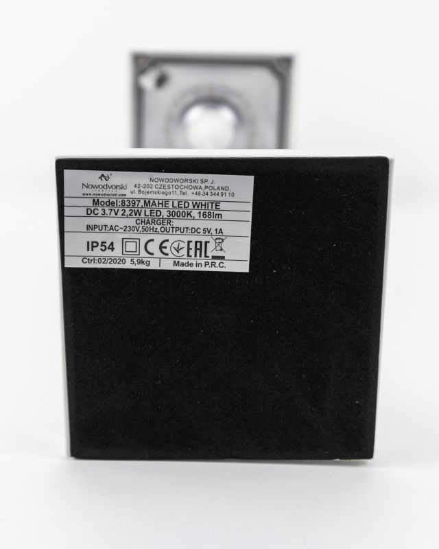Вуличний світильник Nowodvorski MAHE LED WHITE