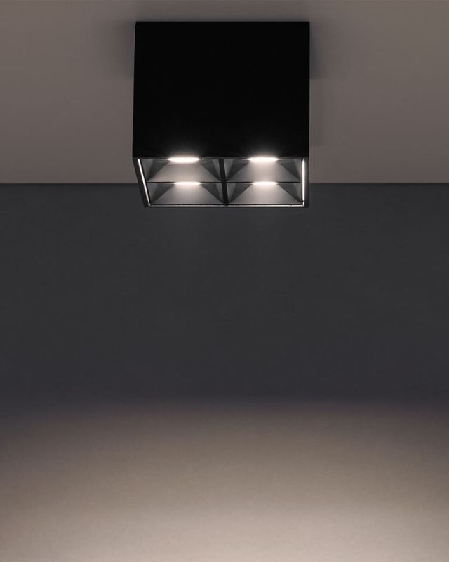 10054 Світильник Nowodvorski MIDI LED BLACK 16W 3000K CN