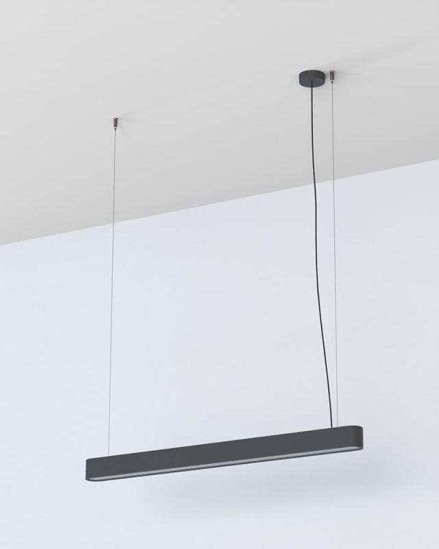 Подвесной светильник Nowodvorski SOFT LED GRAPHITE 90x6