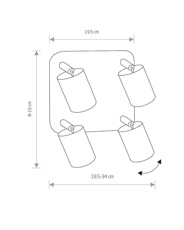 Спот светильник Nowodvorski EYE SPOT BLACK IV