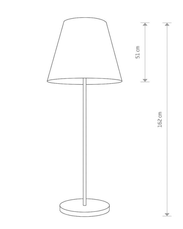 Торшер Nowodvorski MOSS FL