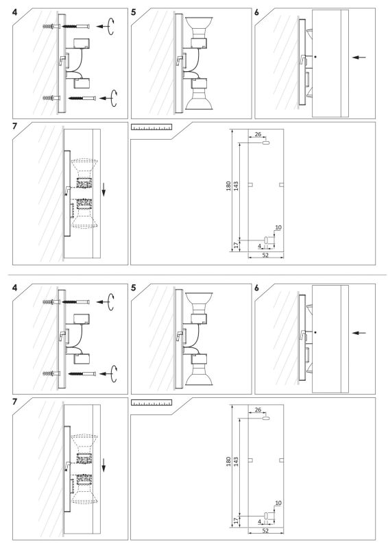 Світильник настінний Nowodvorski MAO BLACK