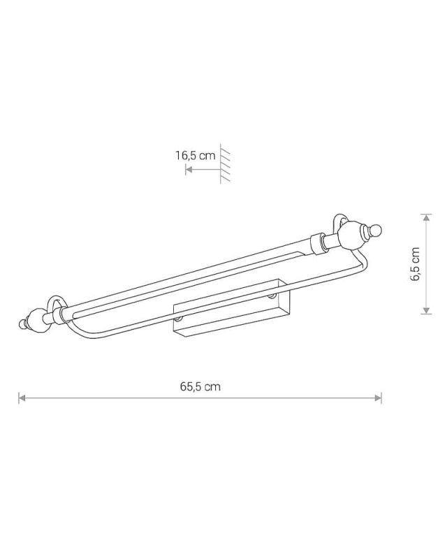 Бра Nowodvorski REMBRANT LED M