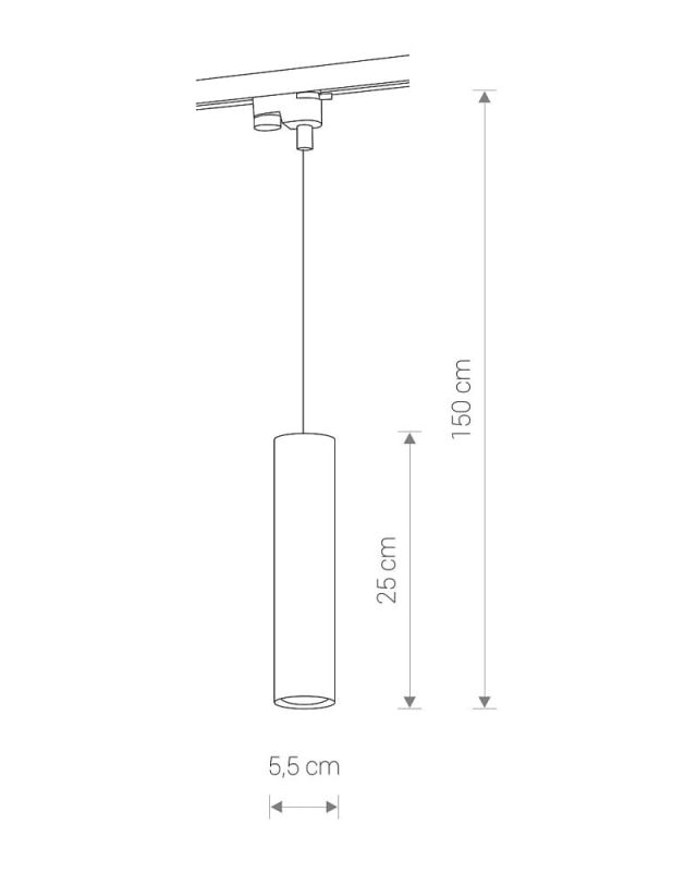 Трековый светильник Nowodvorski PROFILE EYE WHITE