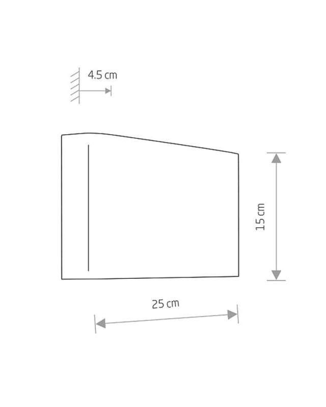 Светильник настенный Nowodvorski HAGA WHITE
