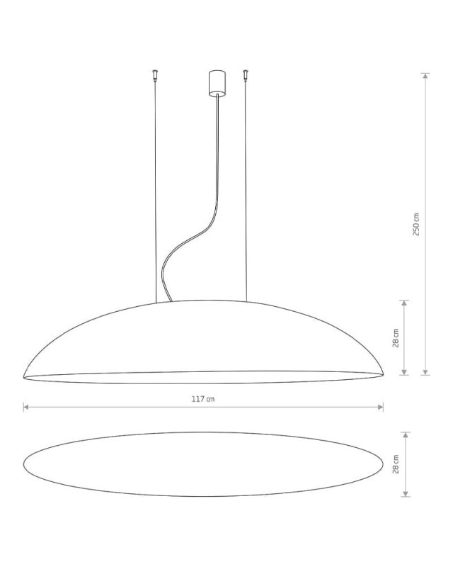 Подвесной светильник Nowodvorski CANOE BLACK