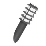 Вуличний світильник Goldlux Serena E27 1x10W IP44 GR