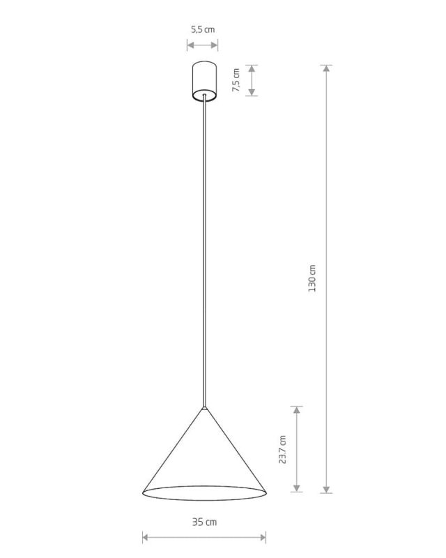 Подвесной светильник Nowodvorski ZENITH M WHITE