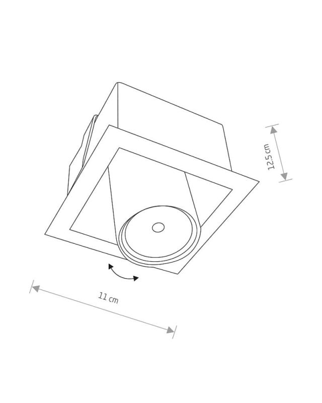 Точечный светильник Nowodvorski EYE MOD BLACK I