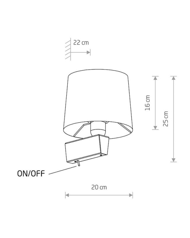 Бра Nowodvorski CHILLIN WHITE I GY