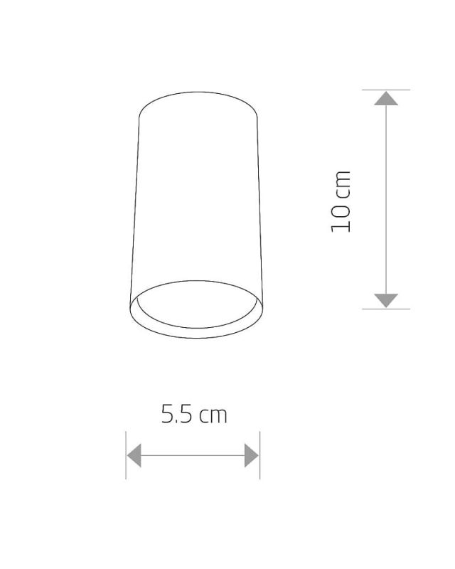Точечный светильник Nowodvorski 5255 Eye S GU10 1x35W IP20 Белый