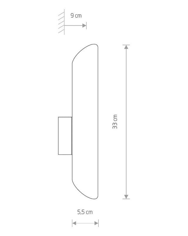 Бра Nowodvorski EYE WALL CUT WHITE