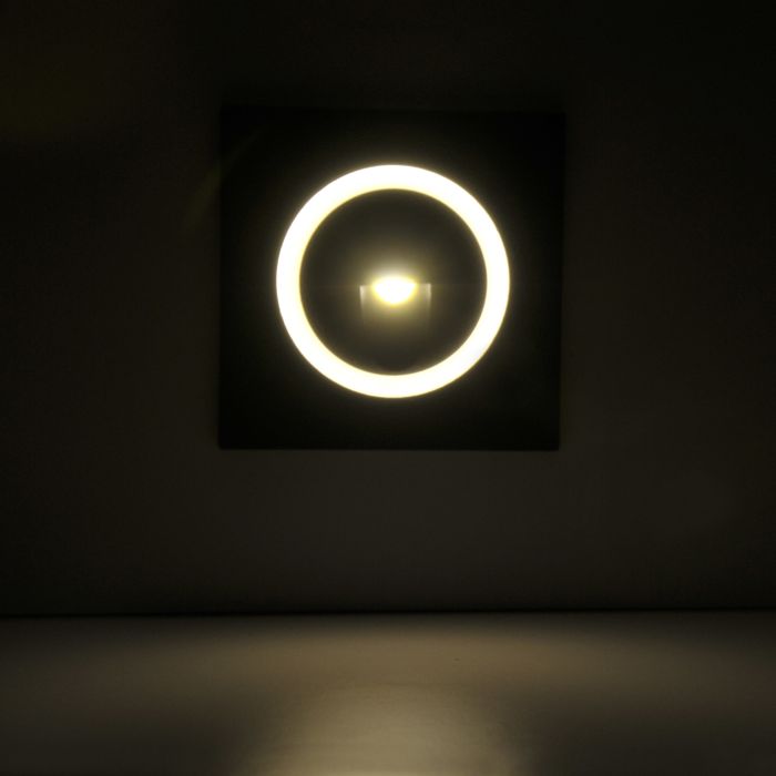 Точковий світильник Goldlux Q3 Led 1x3W 4000K 20Lm IP20 GR